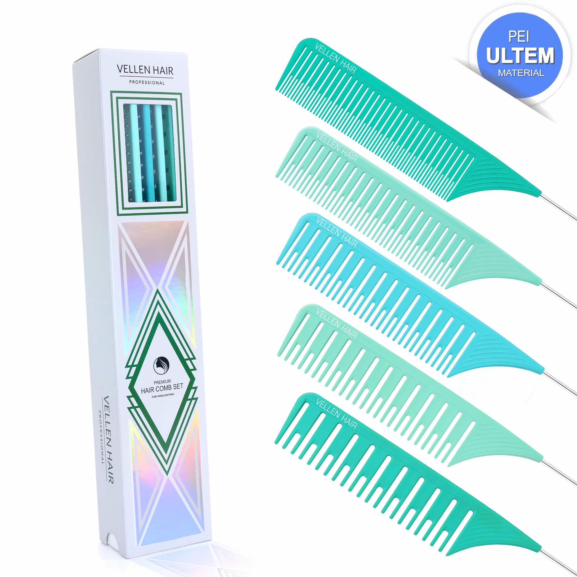 Ultimate Highlighting Comb Set 2.0 - 5 Sizes