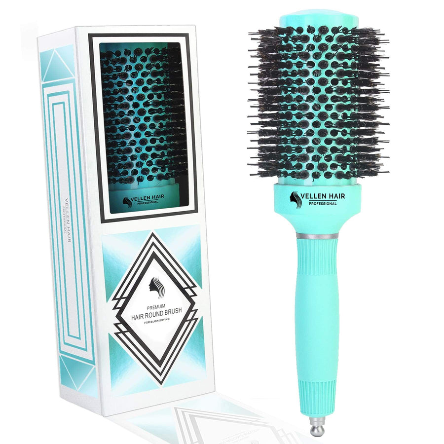 Ceramic/Ionic Round Hairbrush 1.7 inch / 43 mm - Mint
