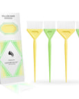 Color Brush - 4 Pack - Yellow/Green