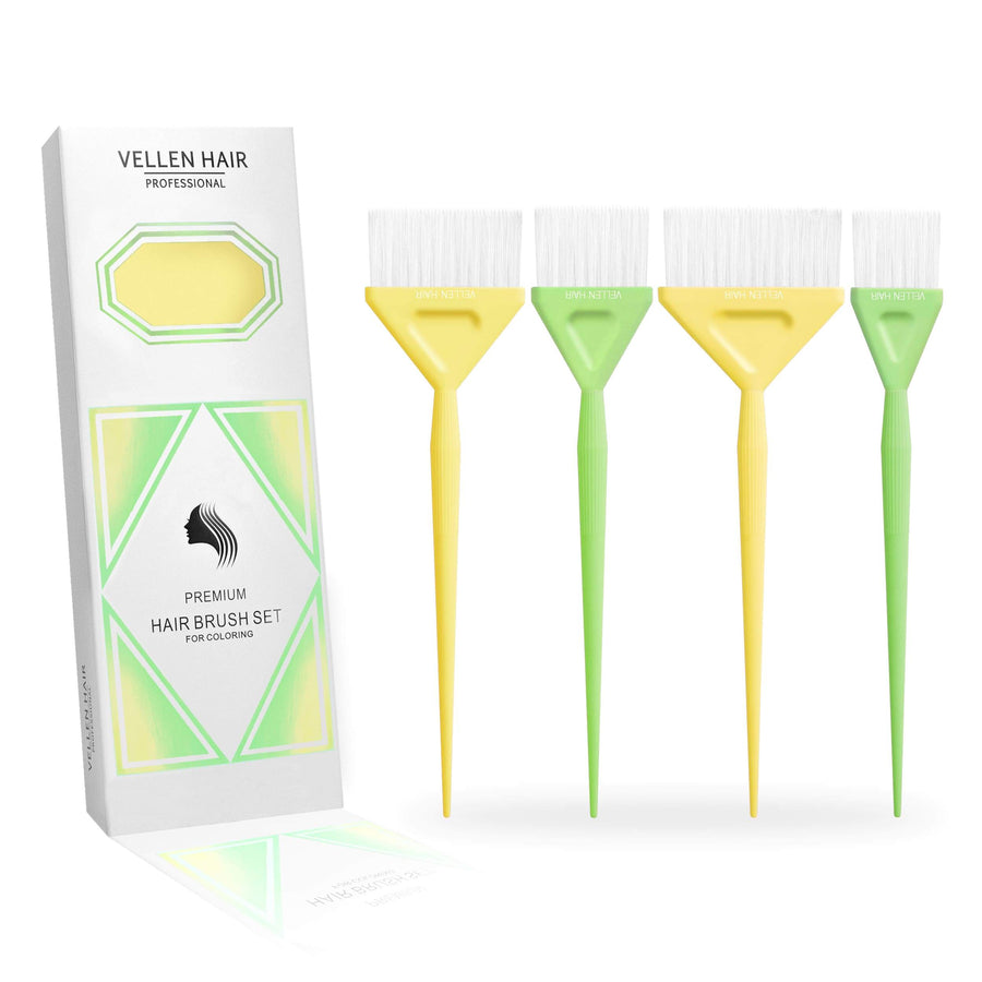 Color Brush - 4 Pack - Yellow/Green