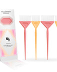 Color Brush - 4 Pack - Peach/Orange