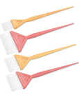 Color Brush - 4 Pack - Peach/Orange