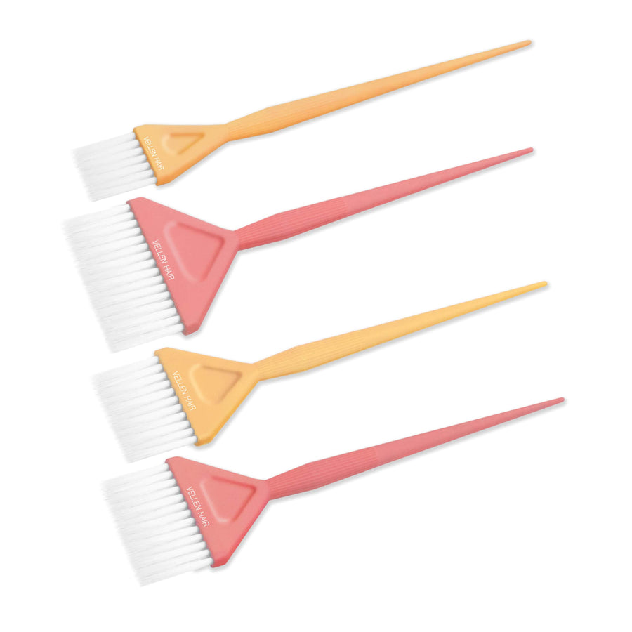 Color Brush - 4 Pack - Peach/Orange