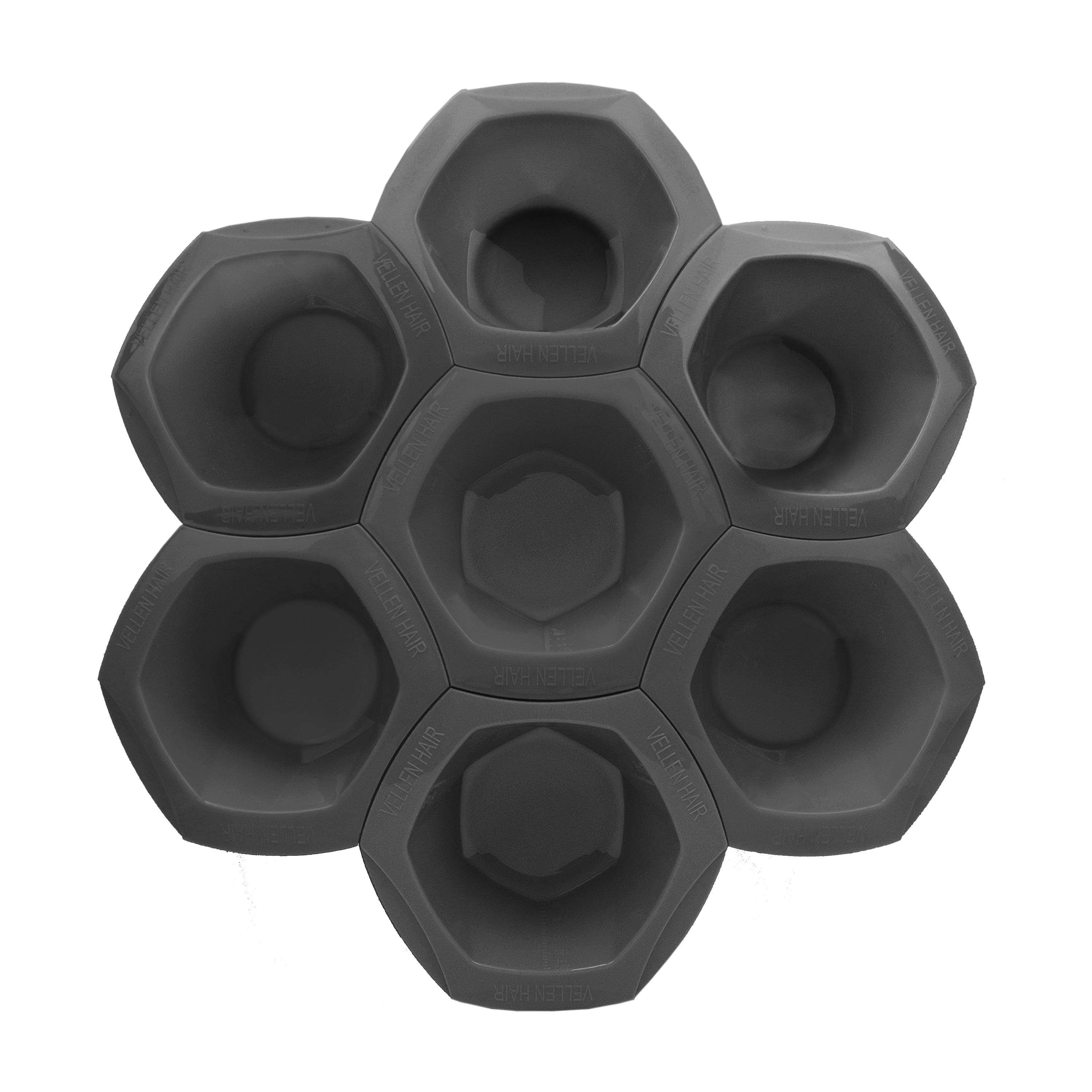 Color Bowl Set - 7 Pack - Black