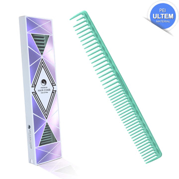 Vellen Hair® Ultimate Cutting Comb - VH204 - 22.8 cm / 8.97 inch - Mint