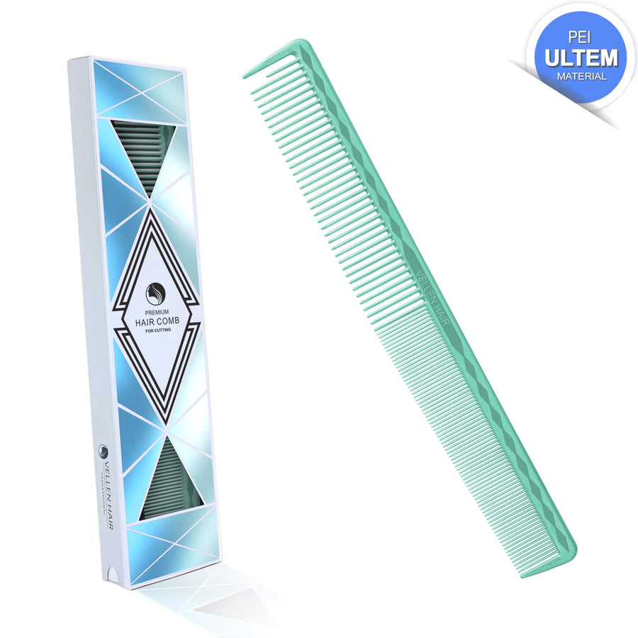 Vellen Hair® Ultimate Cutting Comb - VH205 - 21.4 cm / 8.42 inch - Mint