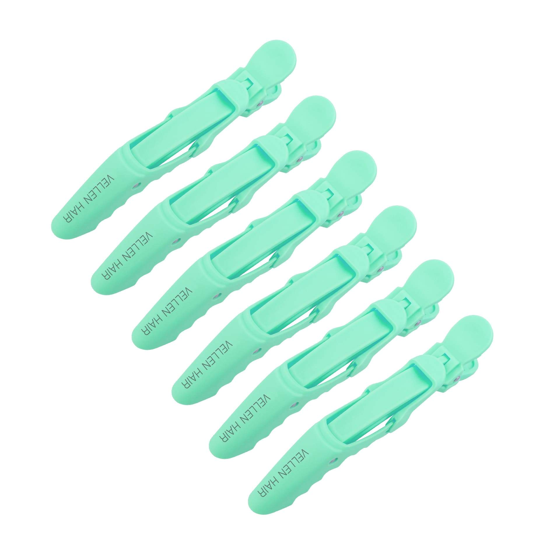 Alligator Hair Clips - 6 Pack - Mint