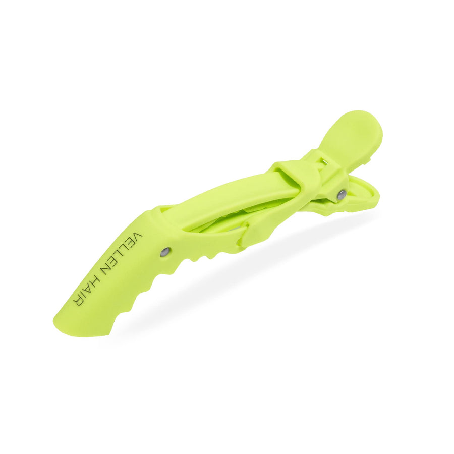 Alligator Hair Clips - 6 Pack - Grass Green