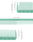 Vellen Hair® Ultimate Cutting Comb - VH206 - 18.7 cm / 7.36 inch - Mint