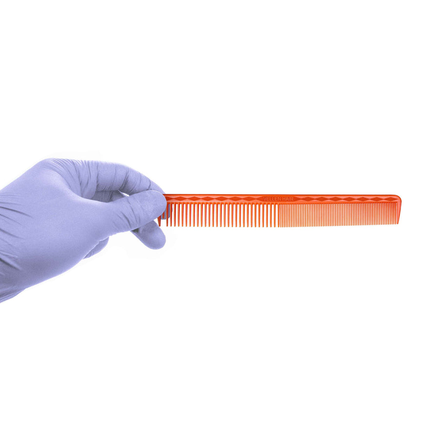 Vellen Hair® Ultimate Cutting Comb - VH202 - 17.8 cm / 7 inch - Orange