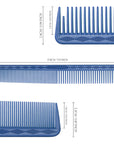 Vellen Hair® Ultimate Cutting Comb - VH202 - 17.8 cm / 7 inch - Blue