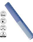 Vellen Hair® Ultimate Cutting Comb - VH202 - 17.8 cm / 7 inch - Blue