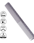 Vellen Hair® Ultimate Cutting Comb - VH202 - 17.8 cm / 7 inch - Gray