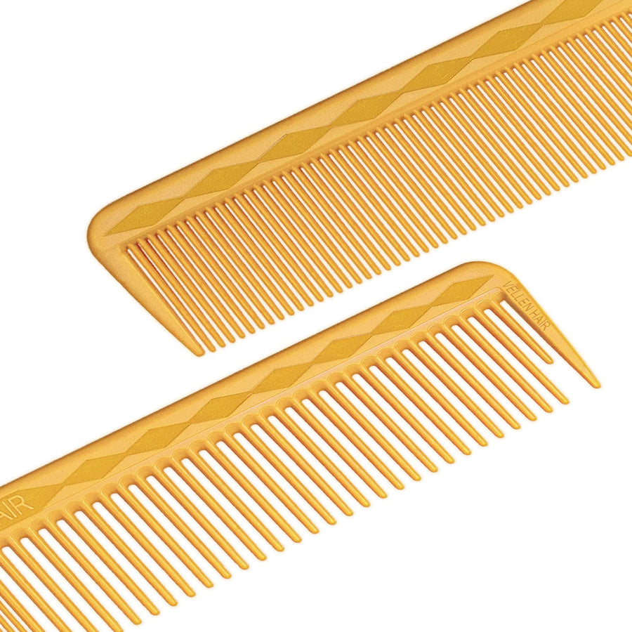 Vellen Hair® Ultimate Cutting Comb - VH202 - 17.8 cm / 7 inch - Yellow